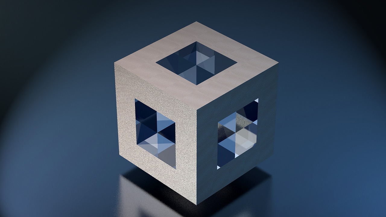cube, block, open